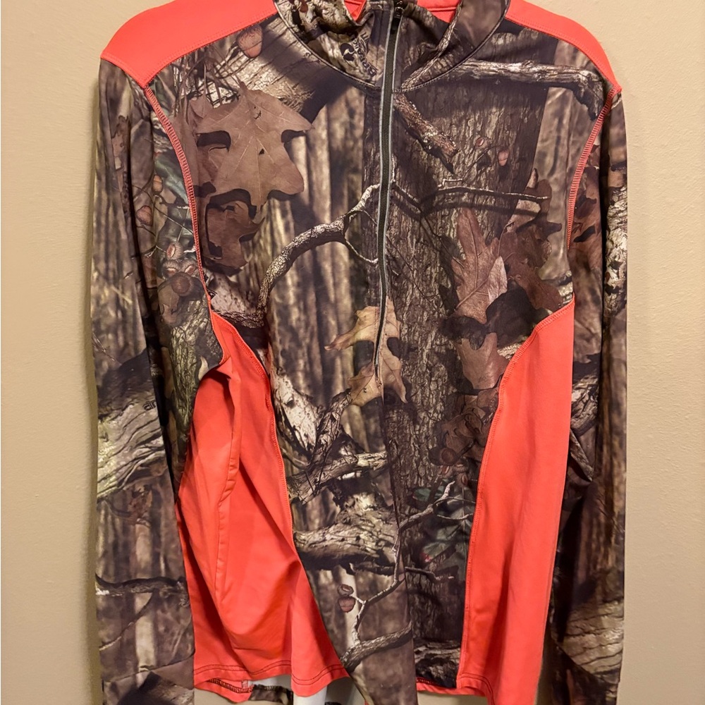 Camouflage and Pink Jacket